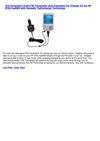 2nd Generation Audio FM Transmitter plus integrated Car Charger for the HP iPAQ hw6955 with Gomadic TipExchange...