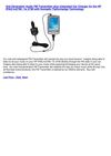 2nd Generation Audio FM Transmitter plus integrated Car Charger for the HP iPAQ hx2790 hx 2790 with Gomadic...