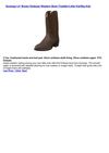Durango Lil' Brown Emboss Western Boot (ToddlerLittle KidBig Kid)