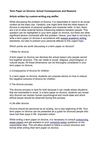 Term Paper on Divorce: Actual Consequences and Reasons