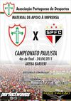 Material de apoio à imprensa - São Paulo x Portuguesa