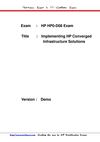Test4pass free HP HP0-D08 exam dumps pdf download