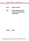 Test4pass free Sybase 510-022 exam dumps pdf download