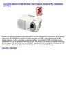 Video Projectors - Optoma GT360 3D Game Time Projector, Great for Wii, PlayStation, and Xbox