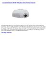Video Projectors - Optoma HD180 1080p DLP Home Theater Projector