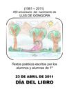 Día del Libro 2011. 1º Primaria