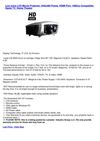 Video Projectors - LCD Movie Projector, 640x480 Pixels, HDMI Port, 1080ip Compatible, Game TV, Home Theater
