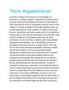 Texto Argumentativo