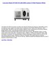 Video Projectors - Hitachi CP-X2011N 2,200 ANSI Lumens 16 Watt Projector (White)