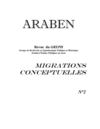 Revue Araben volume 2 Les migrations conceptuelles