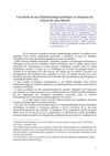 Jane Marcet "Une étude de cas d'épistémologie politique: la réception de l'oeuvre de Jane Marcet"
