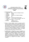 PLANIFICACIÓN ACADÉMICA:SÍLABOS