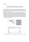 An Ocean Wave Energy Converter - Gangolf