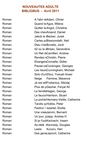 Bibliobus - adulte - 