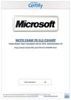 Free MICROSOFT 70-512-CSHARP Practice Test