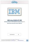 Free IBM LOT-989 Practice Test