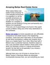 Amazing Belize Real Estate Home