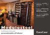 EUROCAVE Modulosteel - Scaffalatura per cantina vini - www.rasera.it
