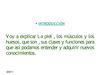 LENGUAJE DIDACTICO HABLANDO DEL CUERPO HUMANO