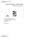 Conservation Habits equals Healthy Habitats Information
