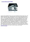 Video Projectors - BenQ projector MX660