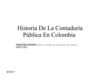 Aportes De La Contaduría Pública A Colombia