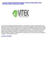 Televisions & Video - Vitek VT-H40250 Alpha Series 4 Channel 120pps Digital Video Recorder wH.264 Compression, 250GB