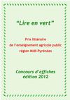 Concours Affiches "Lire en vert 2012"