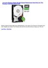 Televisions & Video - Western Digital 320 GB Original Replacement Hard Drive for TiVo Premiere TCD746320 (BulkOEM)