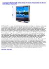 Televisions & Video - TV-ProtectorTM, Stylish Design TV Screen Protector that fits 46 inch LCD, LED and Plasma TVs