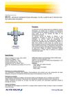 8010 – MITIGEUR THERMOSTATIQUE RÉGLABLE, FILTRE, CLAPETS AR ET PROTECTION ANTI-BRÛLURES INTÉGRÉS