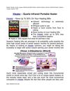Iheaters --- low consumption heaters