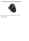 Televisions & Video - SportCam - Video Camera with Arai Helmet Mount