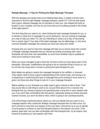 Raleigh Massage - 3 Tips for Picking the Right Massage Therapist