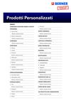 Prodotti Personalizzati
