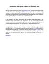 Residential and Rental Property for Rent and Sale