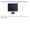 Computers & Accessories - 23IN LCD Monitor 1920X1080 Dvi-i Stnd Blk Cabinet 3YR Warranty