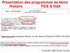 Présentation de la démarche