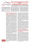 Texte d'accrd du Front de Gauche pour les présidentielles et les législatives