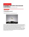 ECONOMIST FEATURES CEES BIOCHAR CONFERENCE