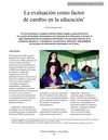 Artículo 1.2 Evaluación como cambio en educación