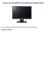 Computers & Accessories - Acer ET.CV3WP.E04 19-Inch Widescreen LCD Monitor (Black)