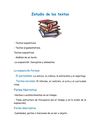 estudio de los textos