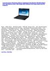 Computers & Accessories - Asus A52 Series A52f-xn1 Notebook Intel Pentium P6100(2.00ghz) 15.6 4gb Memory Ddr3 1066...