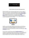 PSD to WordPress Conversion: Some Important Tips