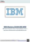 IBM IBM MASTERY 000-M90