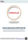 ORACLE Oracle Applications 1Z0-545