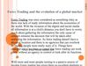 Forex Trading and the evolution of a global market