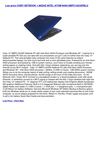 Computers & Accessories - COBY NETBOOK 1.66GHZ INTEL ATOM N450 NBPC1023XPBLU
