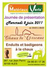 Journée de présentation Enduits et Badigeons à la Chaux